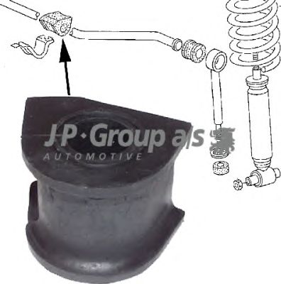 JP GROUP 1140600600 -  Втулка, стабилизатор